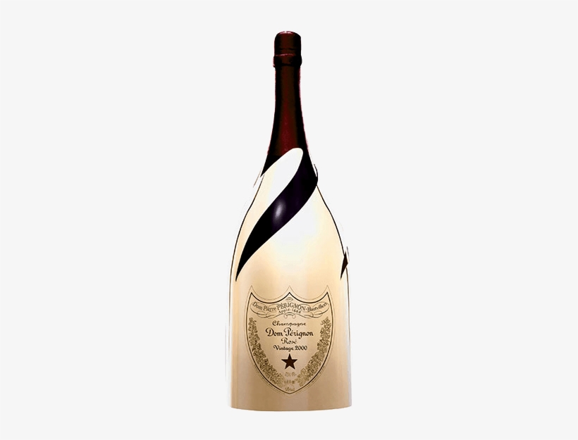 Dom Pérignon Brut Rosé In Golden Bottle Methusalem - Champagne Don Perignon, transparent png download
