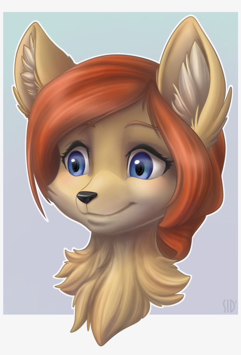 Safefox Girl Icon Aka Trying A New Style - Drawing, transparent png download