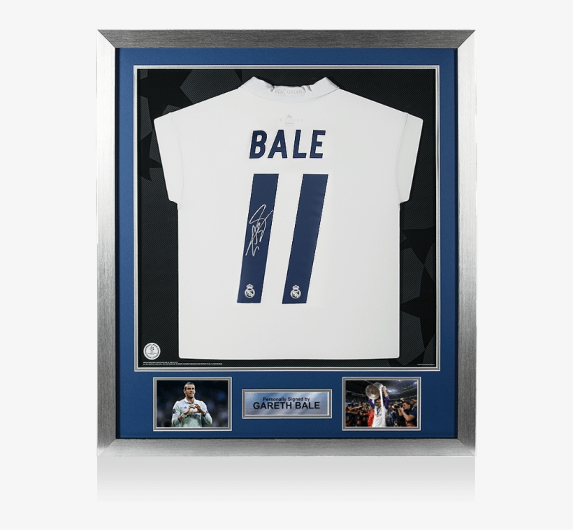 Skip To The End Of The Images Gallery - Gareth Bale Official Uefa Champions League Back Autographed, transparent png download