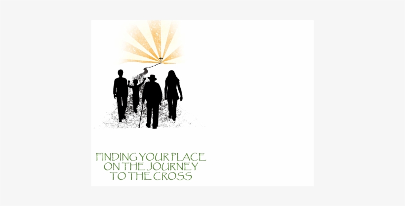 Journey To The Cross Listening To Jesus - Silhouette, transparent png download