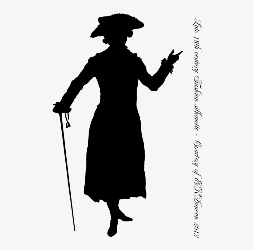 Fashion Silhouette Png Download - 17th Century Men Silhouettes, transparent png download