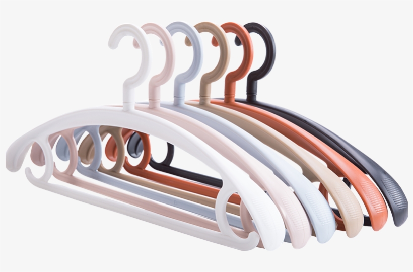 Household Plastic Hangers Wholesale Hangers Cool Clothes - Clothes Hanger, transparent png download