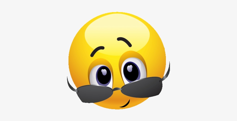 Emoticon Sunglasses Source - Emoticons With No Background, transparent png download