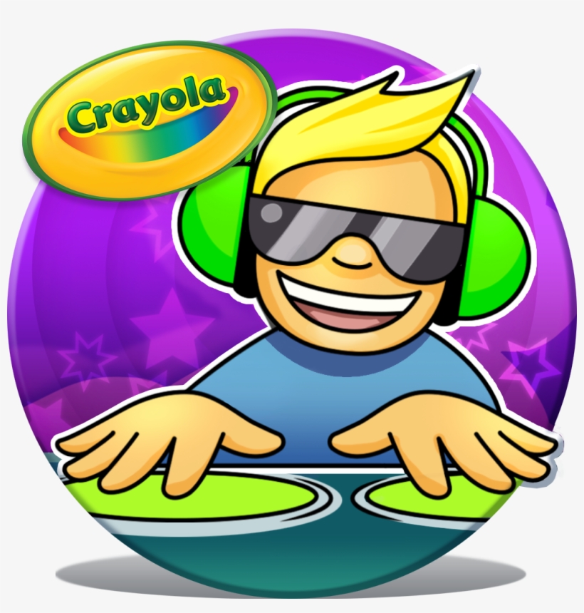 New Crayola® Dj App Invites Kids 6-10 To Create Their - Crayola Dj App, transparent png download