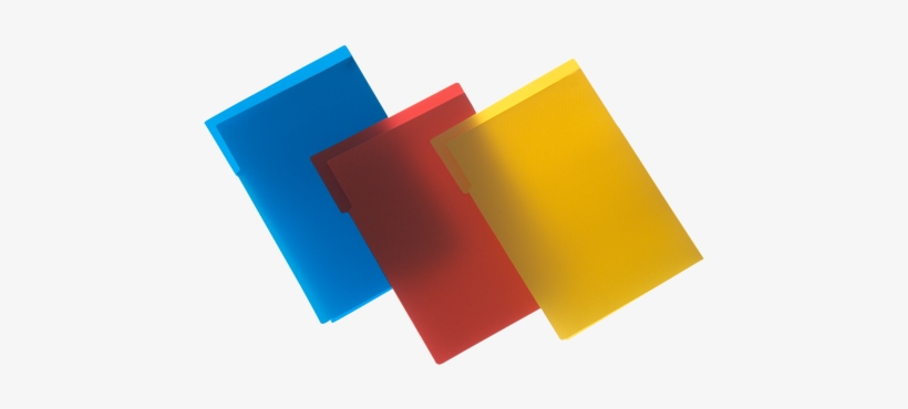 Carpeta Aleta - Carpetas De Plastico De Colores, transparent png download