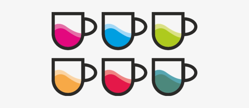 Click To See Printable Version Of Tea Cups Stickers - Cup, transparent png download