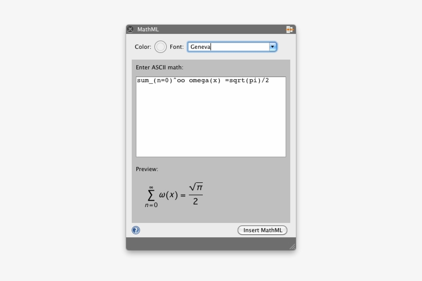 Abiword Contains A Small Equation Editor, Based On - Macquarie University, transparent png download