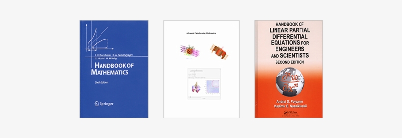 Handbook Of Mathematics, Sixth Edition - Handbook Of Linear Partial Differential Equations For, transparent png download