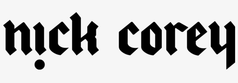 The Work Of - Nick Corey Design, transparent png download
