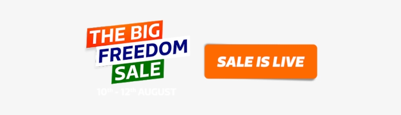 Find The Top Big Freedom Sale Offers Through This Journey - Big Freedom Sale, transparent png download