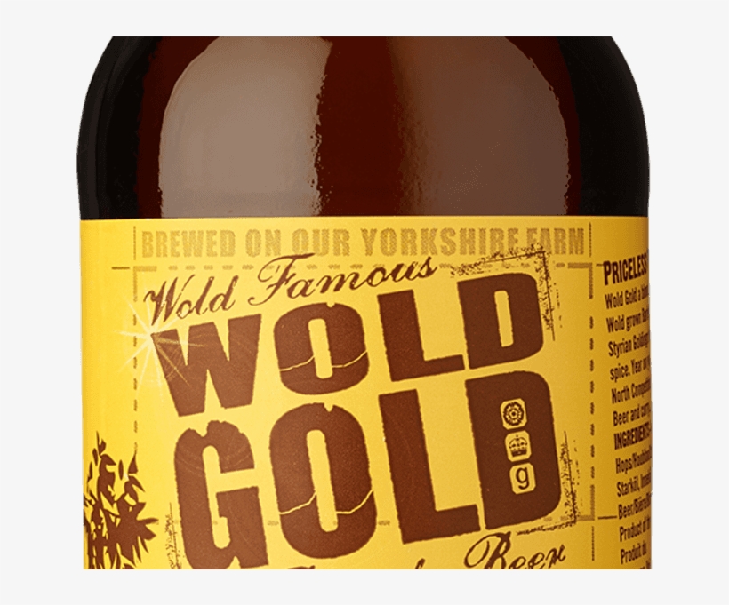 Copy Of Woldtop Gold Bottle - Journey's End Wold Top Wold Gold Light Beer, transparent png download