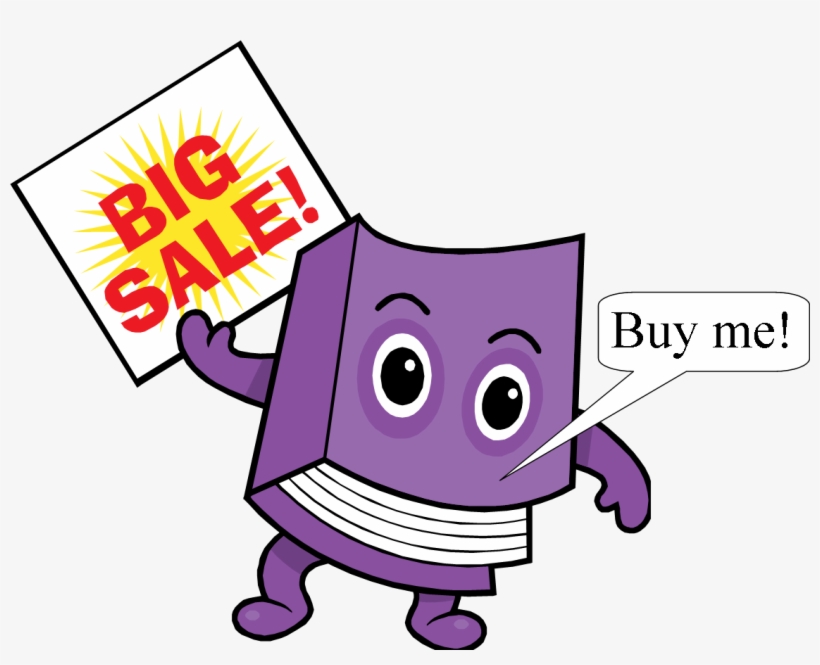 Used Book Sale Clipart - Book Sale, transparent png download