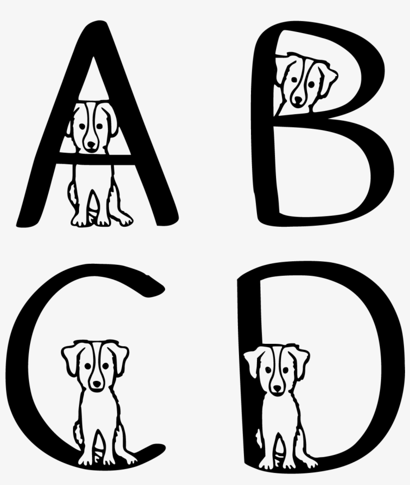 Sample Image Of Ks Australian Shepherd Font By Pretty - Illustration, transparent png download