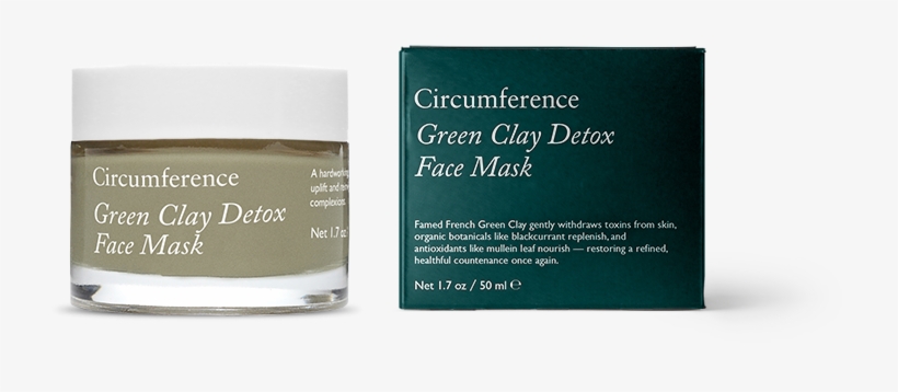 Green Clay Detox Face Mask - Mask, transparent png download