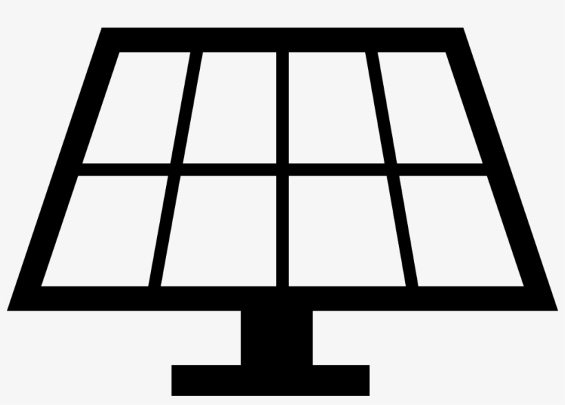 Solar Panel - - Solar Panel Icon Transparent Png, transparent png download