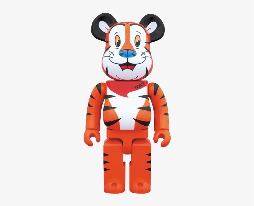 Bearbrick Tony The Tiger 1000 Figure - Tony The Tiger Bearbrick, transparent png download