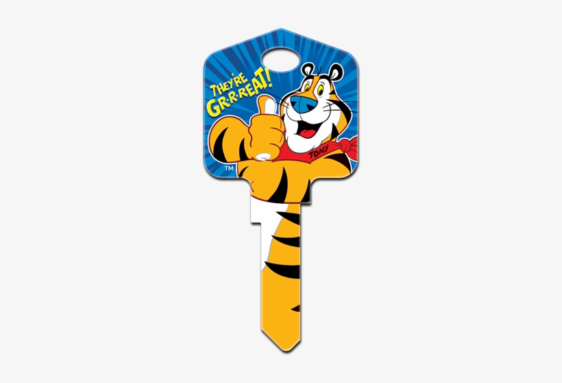 Keysrcool Buy Decorative Amp Unique House Keys Kelloggs - Frosted Flakes, transparent png download