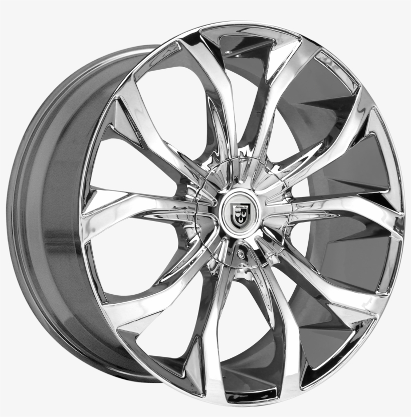 Lust Chrome A2 - Lexani Lust 20 X 8.5, transparent png download