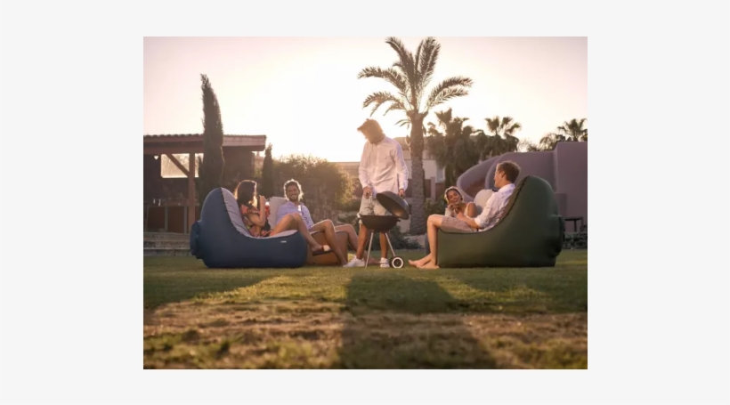 Trono Inflatable Chair - Chair, transparent png download