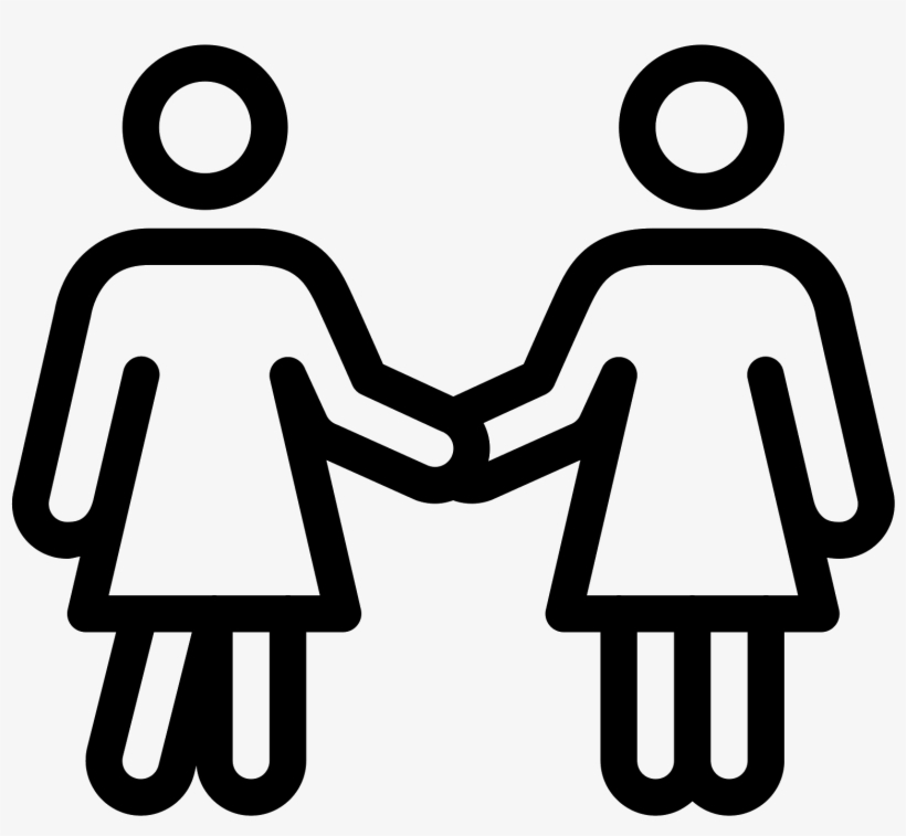 Female Meeting Icon - Icon, transparent png download