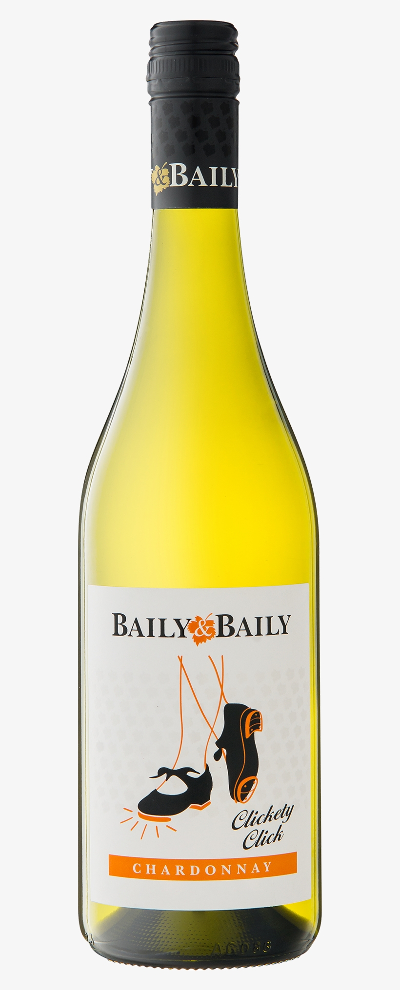Baily & Baily Silhouette Clickety Click Chardonnay - Chardonnay, transparent png download