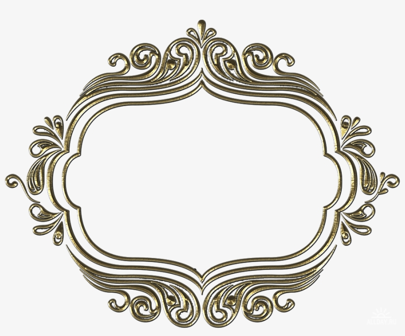 Elegant Silver Frame Png Download - Красивая Рамка Без Фона, transparent png download