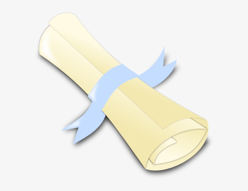 Powder Baby Blue Diploma Svg Clip Arts 600 X 552 Px, transparent png download