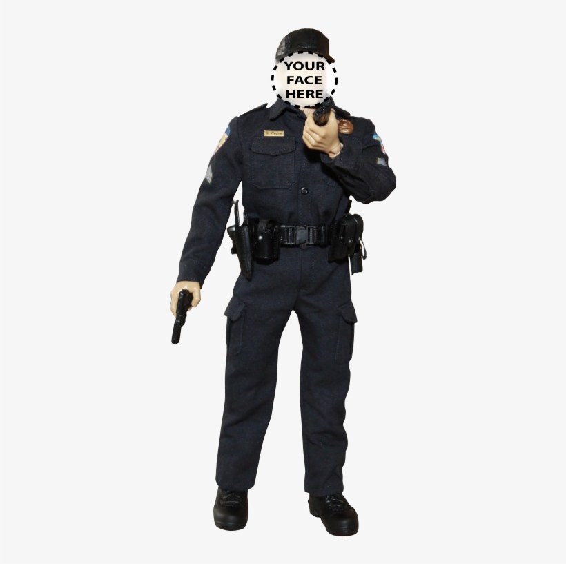 Police 12 Inch Figure With Your Face On It - Commander Keyes Halo 3, transparent png download