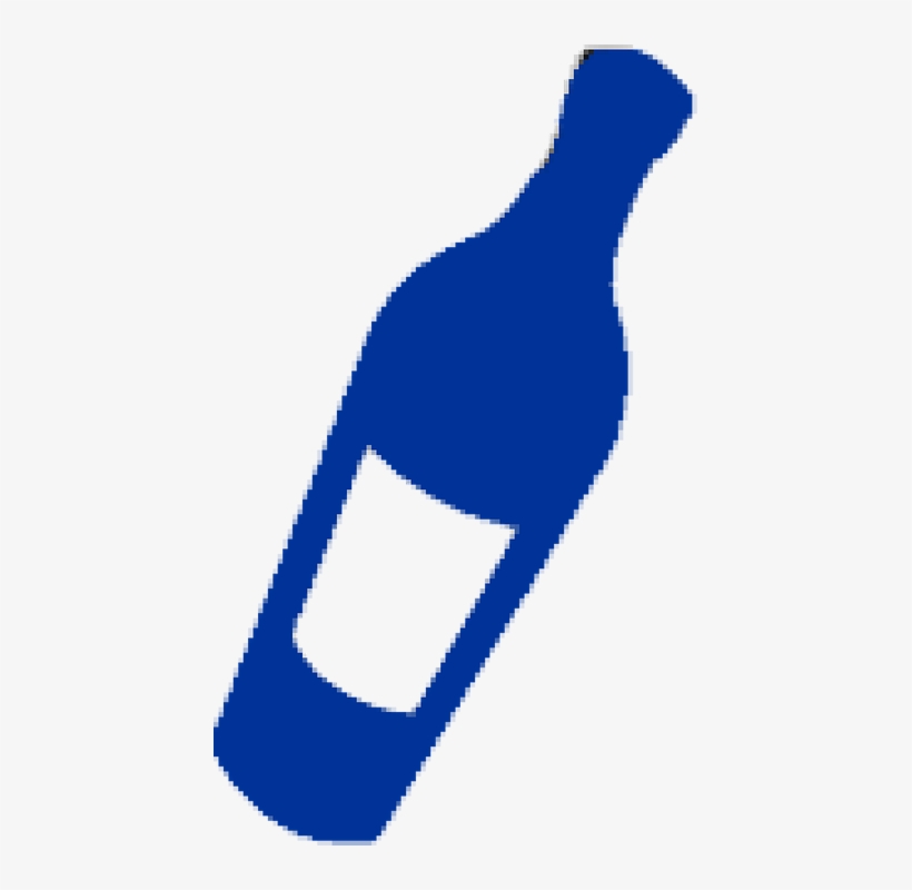 Liquor Clipart Wine Bottle Outline - Wine Bottle Clip Art, transparent png download