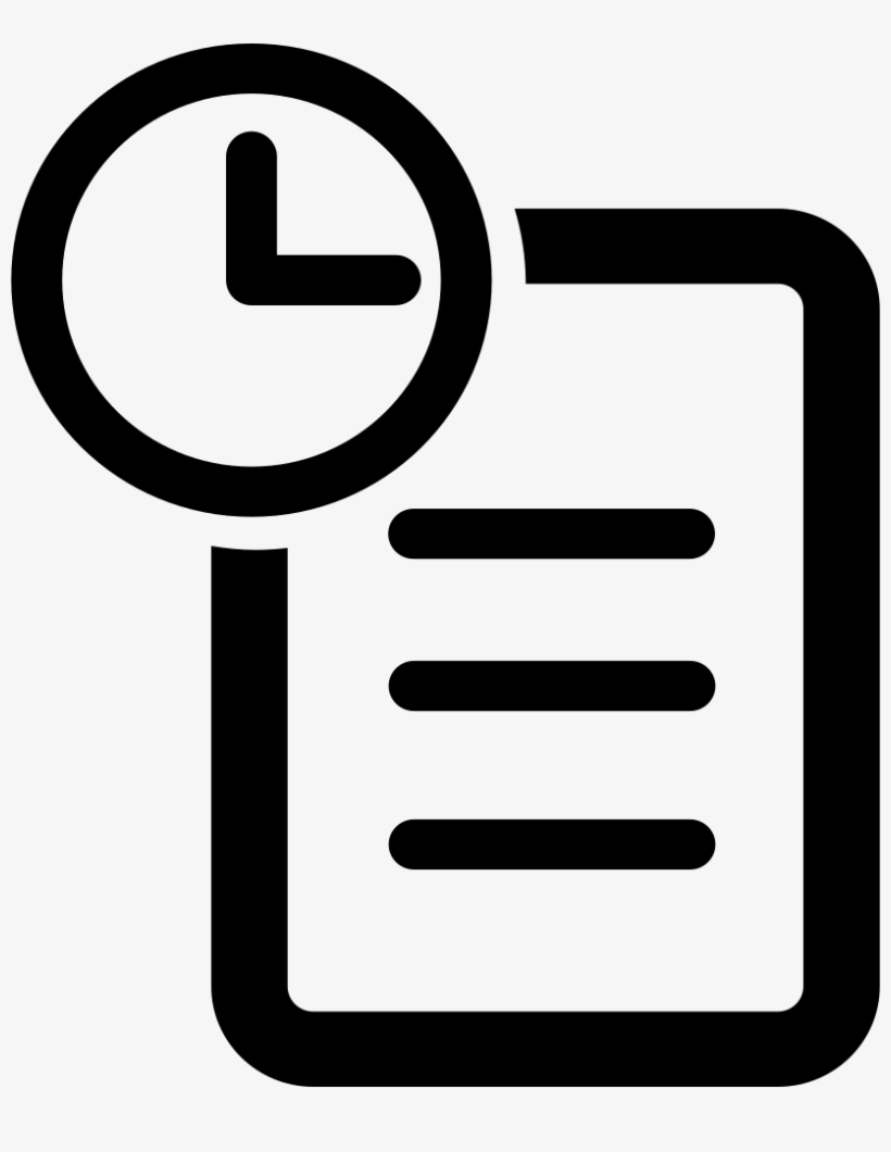 Download History Comments - Order History Icon Png - HD Transparent PNG ...