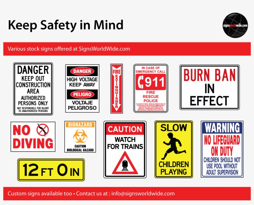 Sww Safety Signs - Safety, transparent png download