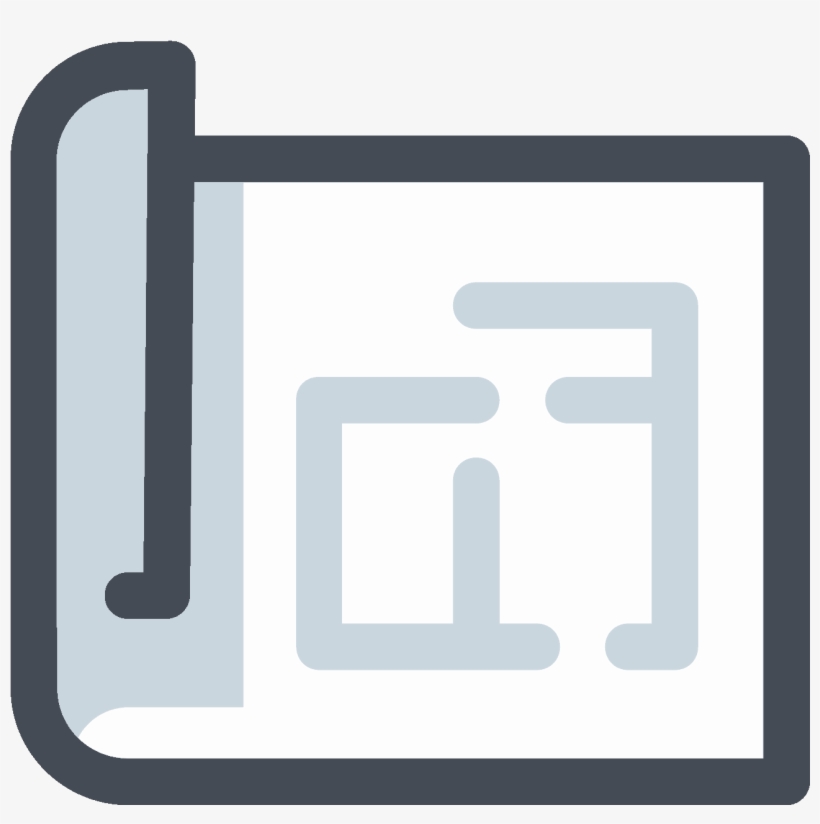 Construction Plan Icon - Icons8, transparent png download