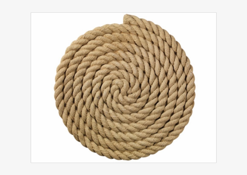 Rope Coil Stepping Stones - Titan Fitness 40'x2" Battle Rope, transparent png download