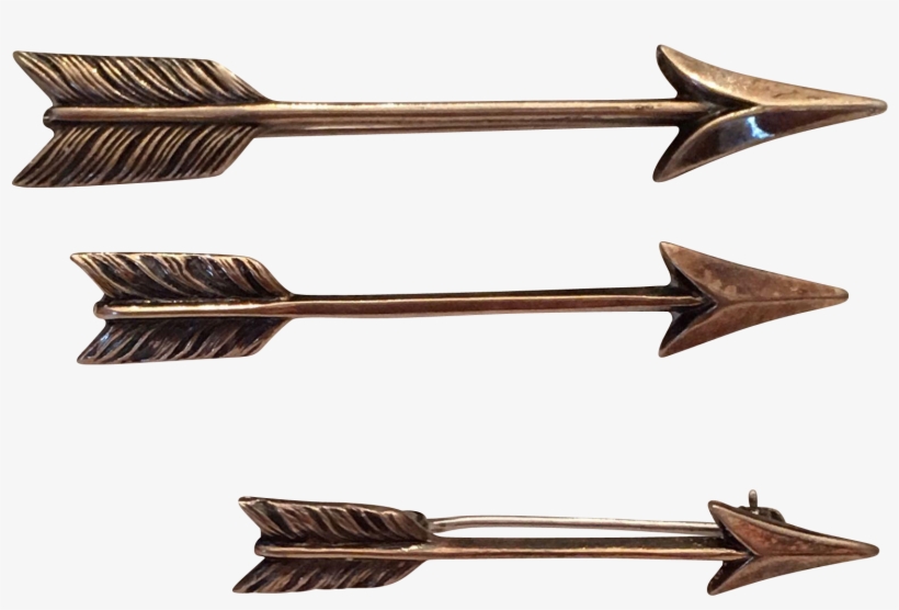 Vintage Symmetalic Sterling Silver 14k Small Medium - Brooch, transparent png download