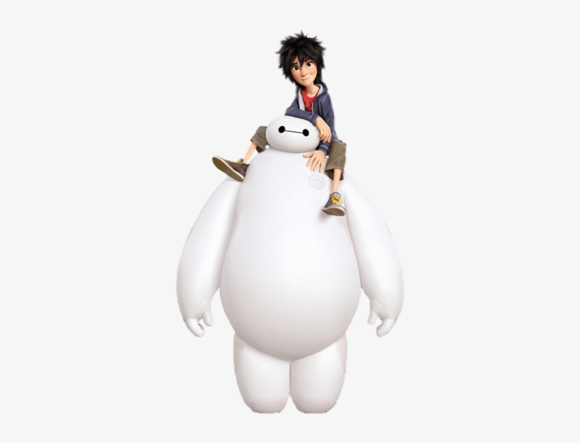 Big Hero 6 Hiro Hamada On Baymax' Shoulders - Big Hero 6 Png, transparent png download