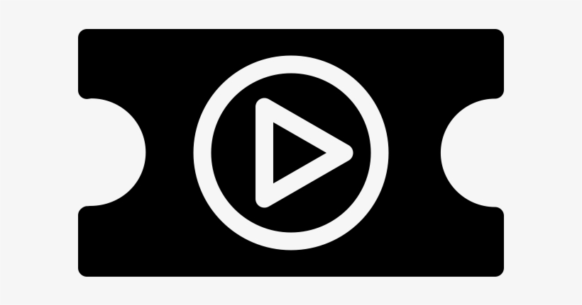 Movie Ticket Rubber Stamp - Film, transparent png download