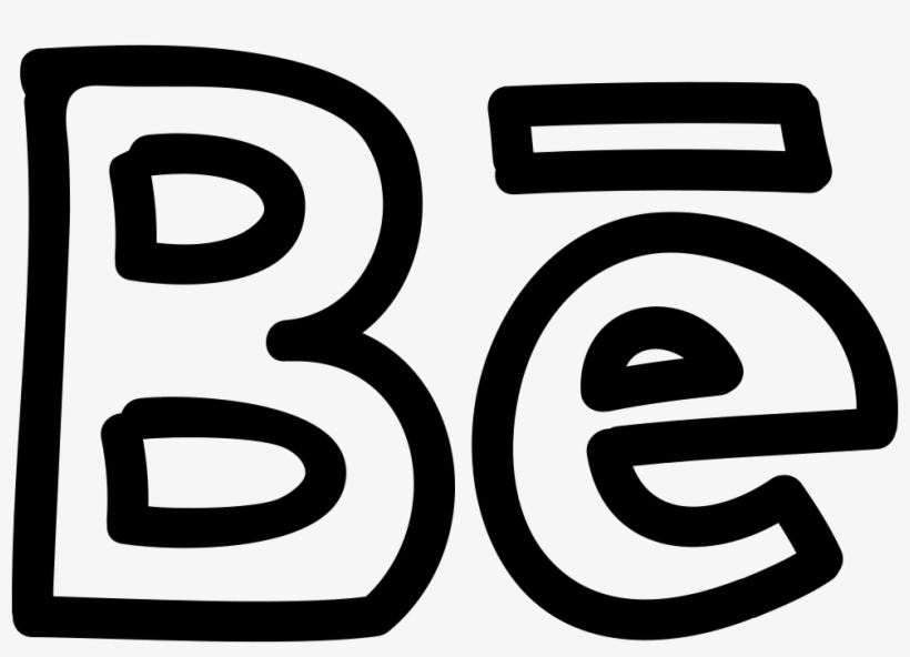 Behance Hand Drawn Symbol - Icon, transparent png download