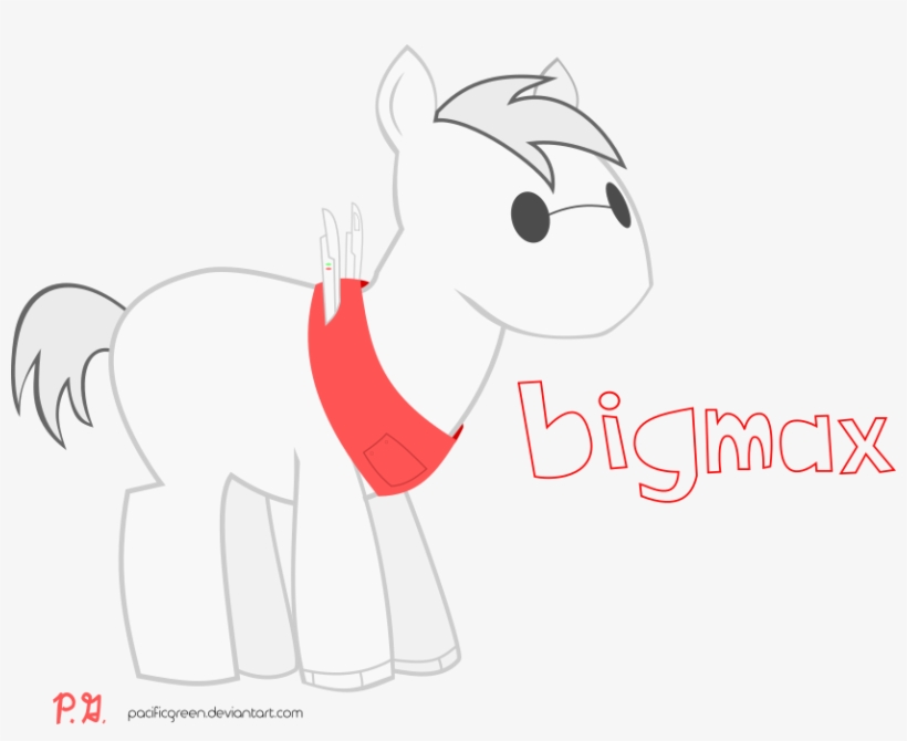 Pacificgreen, Baymax, Big Hero 6, Big Macintosh, Crossover, - Parody, transparent png download