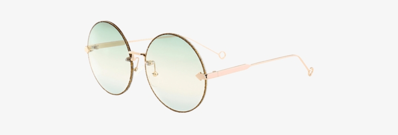Zaful Vintage Arrow Embellished Rimless Round Sunglasses - Still Life Photography, transparent png download