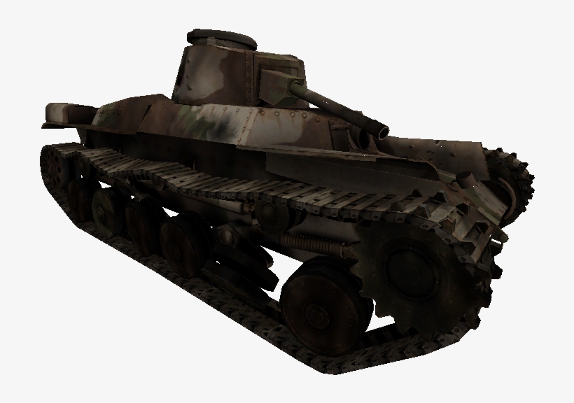 Type 97 Shinhoto Destroyed Waw - Churchill Tank, transparent png download