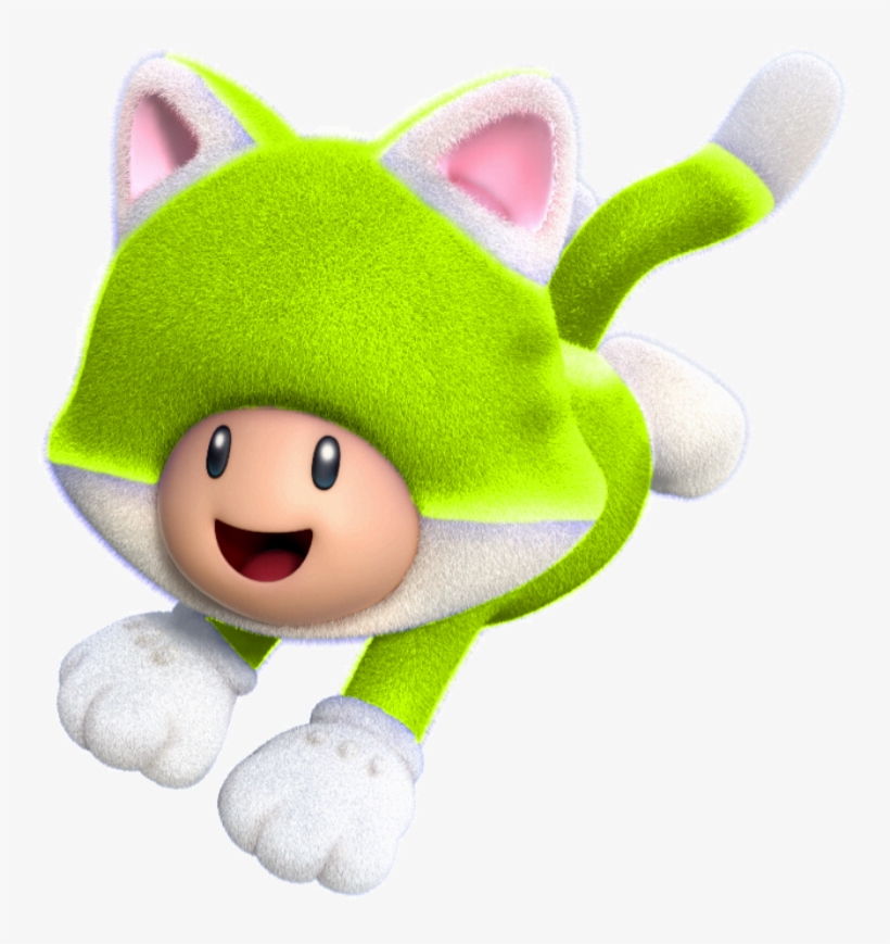 Sm3dw Cat Yellow Toad Super Mario 3d World Cat Toad Transparent PNG Sm3dw Cat Yellow Toad Super Mario 3d World Cat Toad Transparent PNG