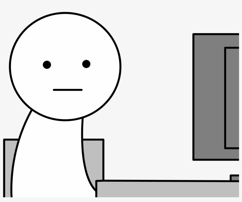 84kib, 2048x1614, Blankface - Computer, transparent png download