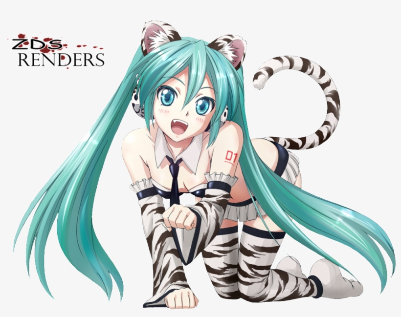 Http - //i1048 - Photobucket - - Http - //i1048 - Photobucket - Hatsune Miku Tiger, transparent png download