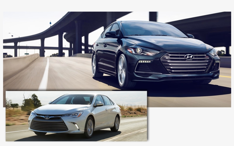 2017 Toyota Camry - Hyundai Elantra Colors 2018, transparent png download