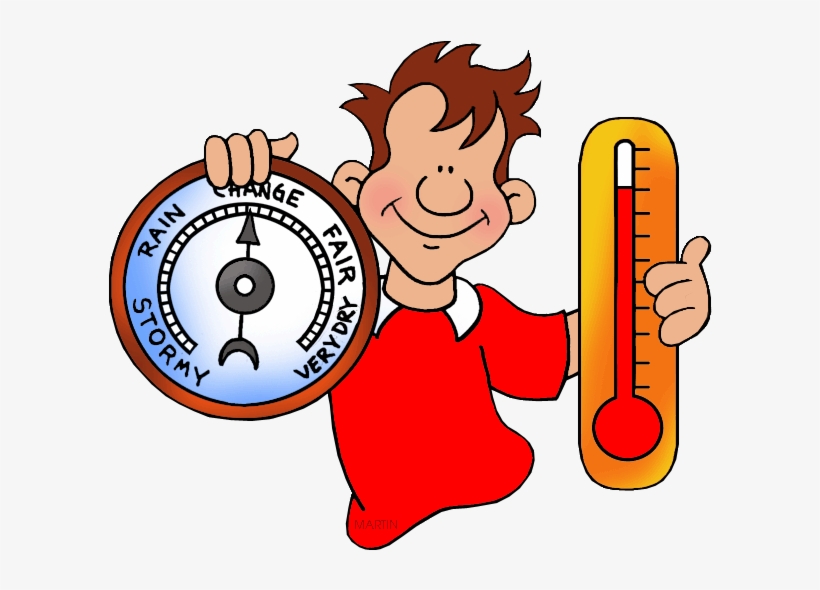 Weather Clip Art By Phillip Martin - Phillip Martin Clipart Weather, transparent png download