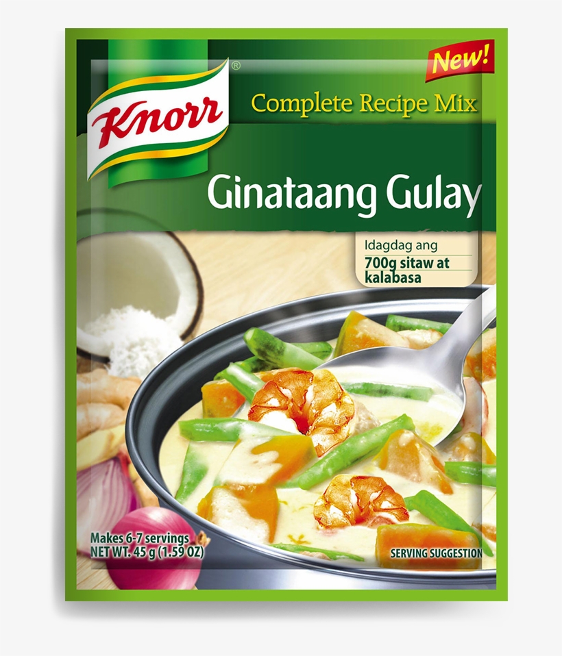 Knorr Complete Recipe Mix Ginataang Gulay, transparent png download