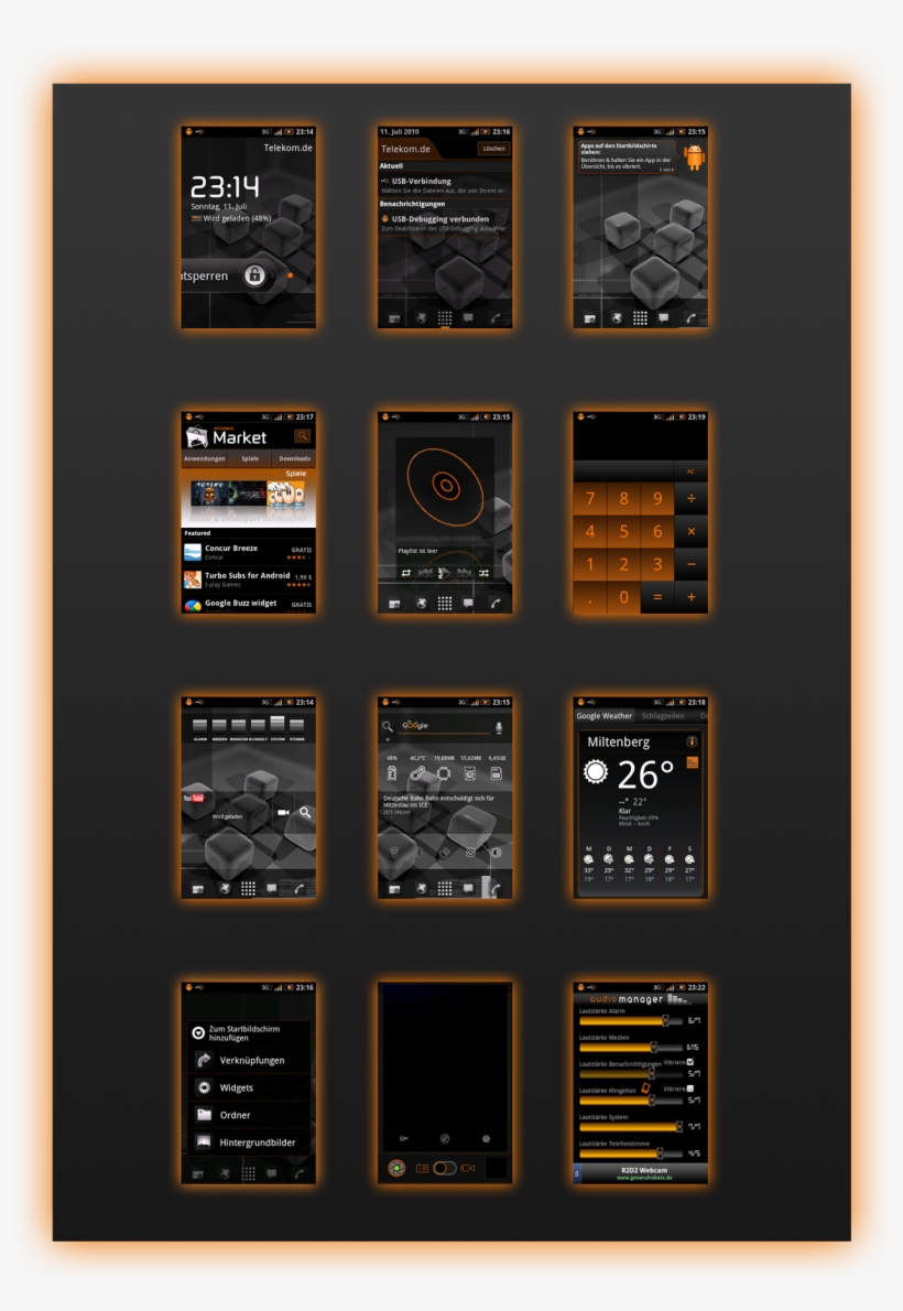 Theme Bx Destiny Cm6 Rc3 For Android - Cyanogenmod, transparent png download