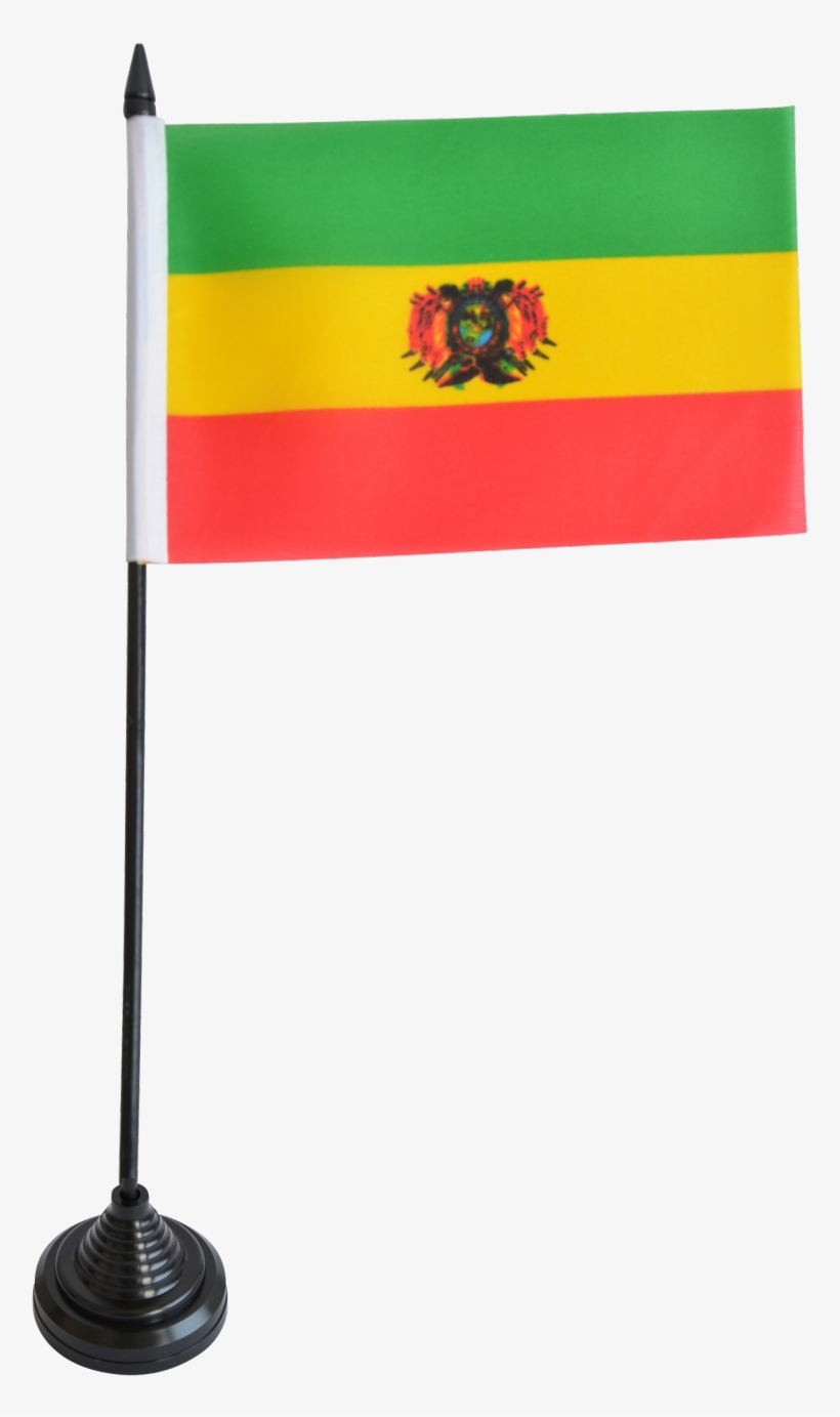 Bolivia Table Flag - Digni Bolivia Table Flag 10cm X 15cm, transparent png download