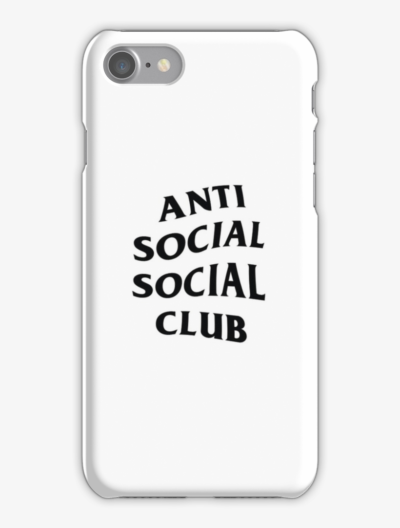 Anti Social Social Club Iphone 7 Snap Case - Anti Social Social Club Las Vegas, transparent png download