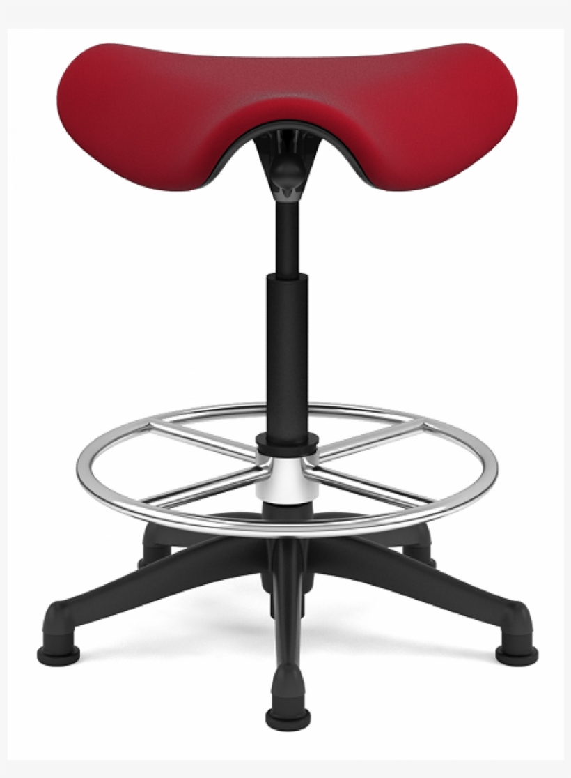 Humanscale Saddle & Pony Seat Extra High - Freedom Saddle Task Stool By Humanscale: Glide Casters, transparent png download